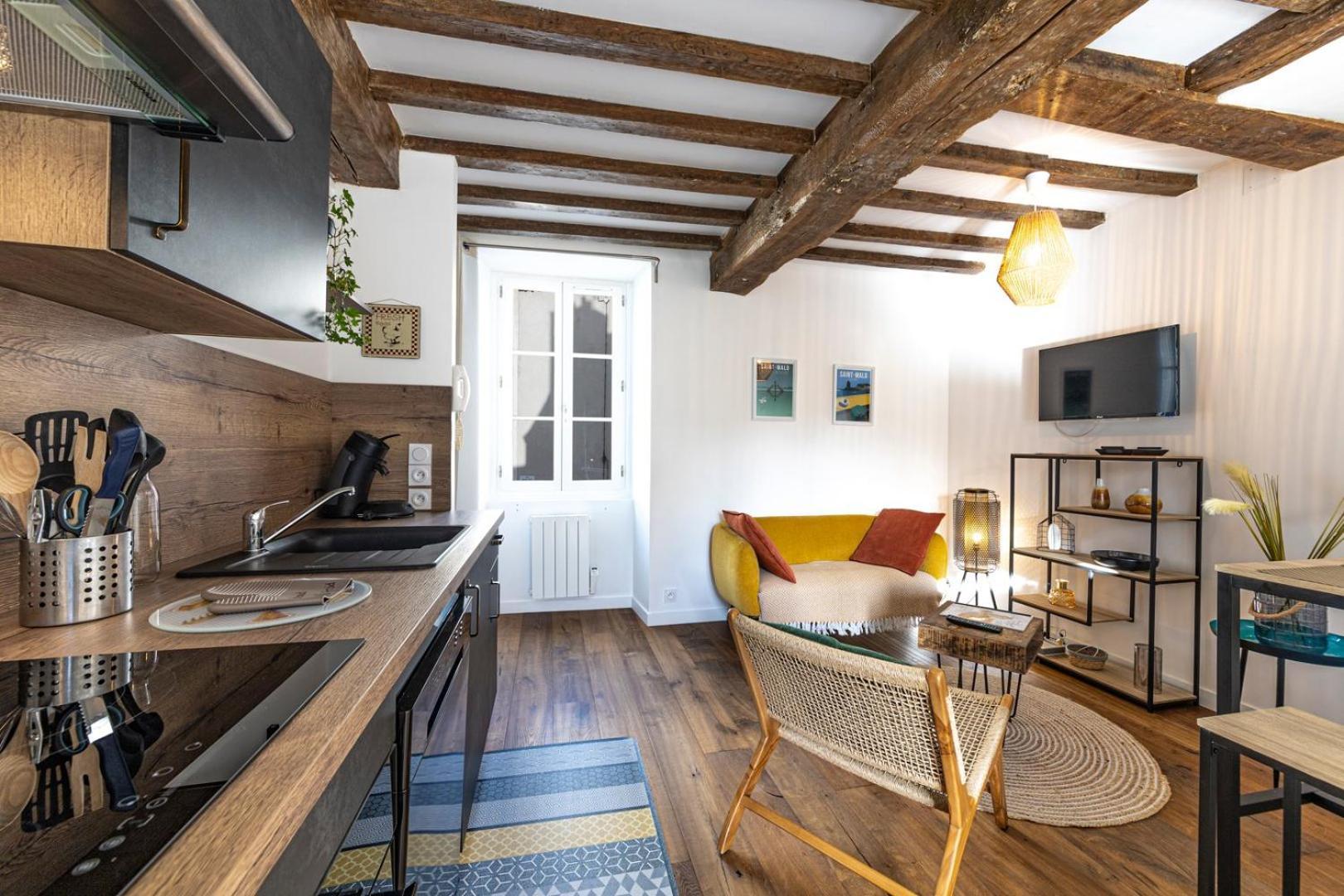 Le Petit Vauban - Petit Cocon Renove - Proche Apartman Saint-Malo Kültér fotó